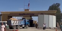 Twenty trucks carrying humanitarian aid for Gaza pass through Rafah crossing