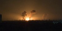 Heavy and sustained bombardment at Israel-Gaza border