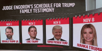 'A family affair:' Trump and his kids set for cross-examination in New York civil fraud trial